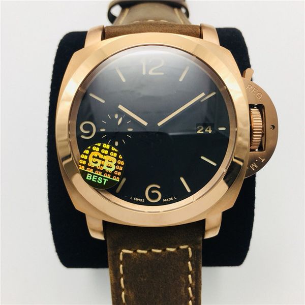 gb products gmt two time automatic mechanical watch pam441 with p.9001 movement vibration rate 28800 hour hand quick adjustment function cer, Slivery;brown
gb products gmt two time automatic mechanical watch pam441 with p.9001 movement vibration rate 28800 hour hand quick adjustment function cer, Slivery;brown