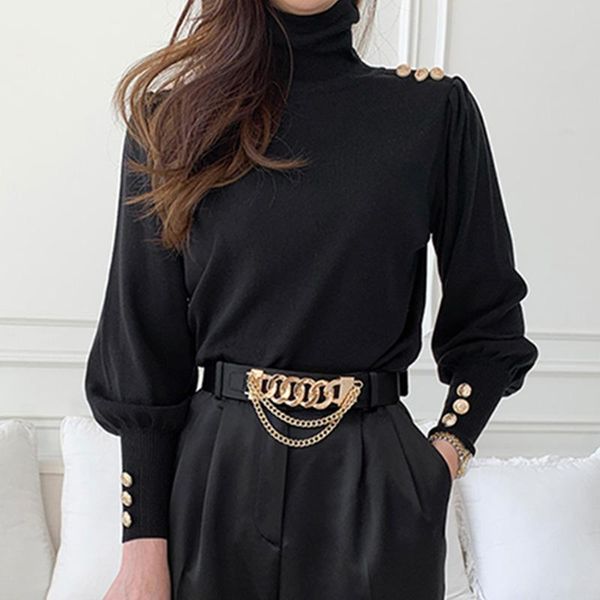 women's sweaters black women knitted long sleeve autumn winter office lady chic elegant bottom pullvoers turtleneck girls pull femme, White;black
women's sweaters black women knitted long sleeve autumn winter office lady chic elegant bottom pullvoers turtleneck girls pull femme, White;black
