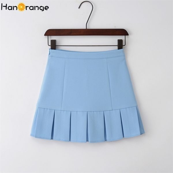 hanorange high waist slim college preppy style pleated skirt with safety pant white/black/pink/dark blue/sky blue xs- y200326
hanorange high waist slim college preppy style pleated skirt with safety pant white/black/pink/dark blue/sky blue xs- y200326