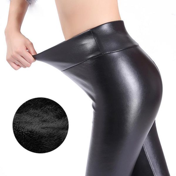 kaminsky winter leggings for women fashion faux leather leggins women pants warm women's trousers warm solid leggings, Black
kaminsky winter leggings for women fashion faux leather leggins women pants warm women's trousers warm solid leggings, Black