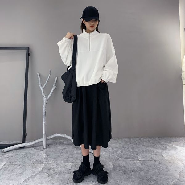 women's spring and autumn thin 2020 new loose korean version ins bubble sweater coat sweater sleeve round neck autumn coat etobr eto, Black
women's spring and autumn thin 2020 new loose korean version ins bubble sweater coat sweater sleeve round neck autumn coat etobr eto, Black