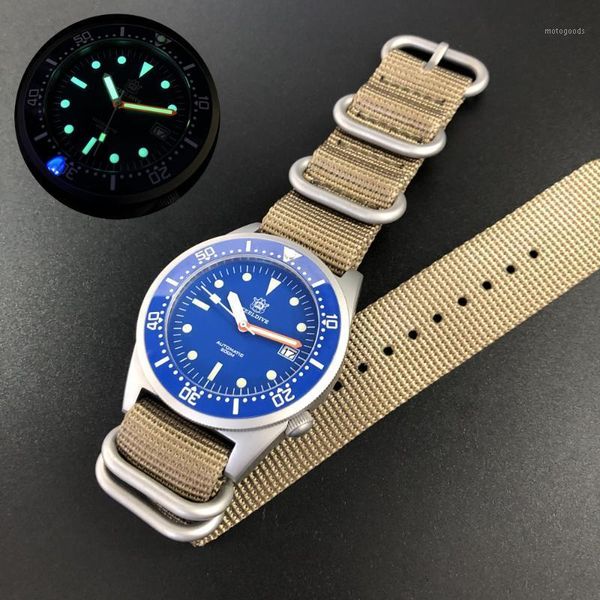 mens dive wrist watches steeldive men automatic mechanical watch 200m waterproof wristwatch c3 luminous ceramic bezel clock nh351, Slivery;brown
mens dive wrist watches steeldive men automatic mechanical watch 200m waterproof wristwatch c3 luminous ceramic bezel clock nh351, Slivery;brown