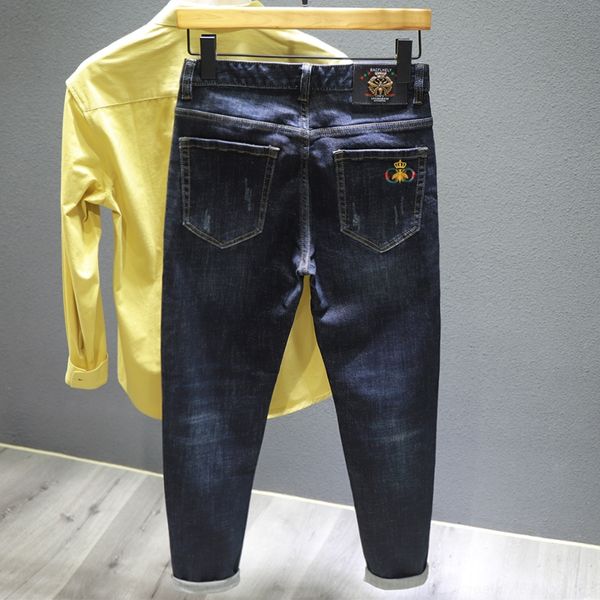 empfe fashion brand autumn jeans pants tight pants embroidery tight pantsmen 2020 new crown bee jeans slim f4yc8 leggings trend elastic, Blue
empfe fashion brand autumn jeans pants tight pants embroidery tight pantsmen 2020 new crown bee jeans slim f4yc8 leggings trend elastic, Blue