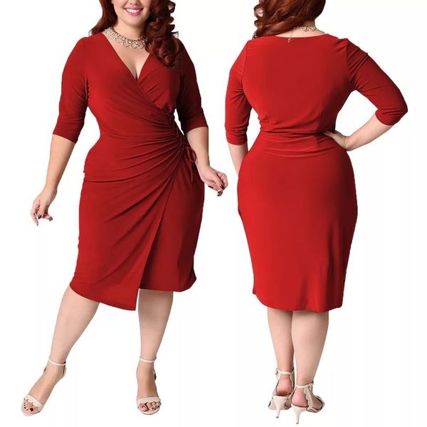 v and elegant large women's lace up waist dress, Black;gray
v and elegant large women's lace up waist dress, Black;gray