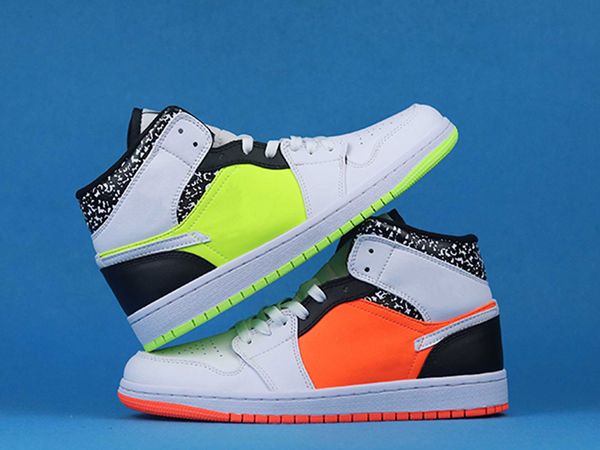 genuine jumpman 1 men's and women's basketball shoes, orange-yellow yin and yang shoes couple sports shoes, full size shipping 36
genuine jumpman 1 men's and women's basketball shoes, orange-yellow yin and yang shoes couple sports shoes, full size shipping 36