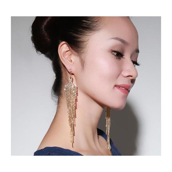 new large earrings luxury austria crystal clip on big long tassel earrings without hole mix dangle knot wholesales wmthjo new_dhbest, Silver
new large earrings luxury austria crystal clip on big long tassel earrings without hole mix dangle knot wholesales wmthjo new_dhbest, Silver