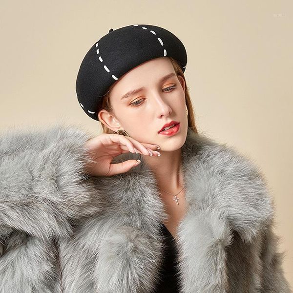 100% wool striped berets stereotype painter hat new fashion designer pumpkin hat1, Blue;gray
100% wool striped berets stereotype painter hat new fashion designer pumpkin hat1, Blue;gray
