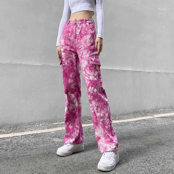 pink tie dye y2k jeans for girls female 2021casual vintage straight denim cargo pants baggy high waisted women trouser capris1, Blue
pink tie dye y2k jeans for girls female 2021casual vintage straight denim cargo pants baggy high waisted women trouser capris1, Blue