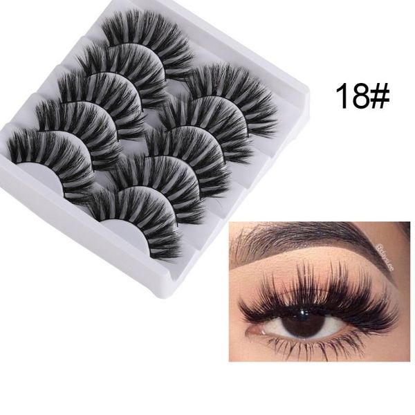 false eyelashes 5pairs 3d faux mink hair natural long wispies lashes handmade criss-cross thick makeup tools t018
false eyelashes 5pairs 3d faux mink hair natural long wispies lashes handmade criss-cross thick makeup tools t018