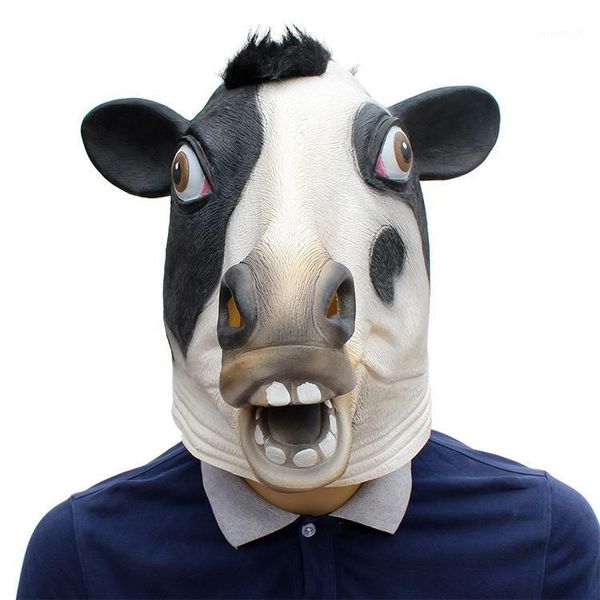 animal head mask latex deluxe novelty halloween costume party cow party cosplay accessories1
animal head mask latex deluxe novelty halloween costume party cow party cosplay accessories1