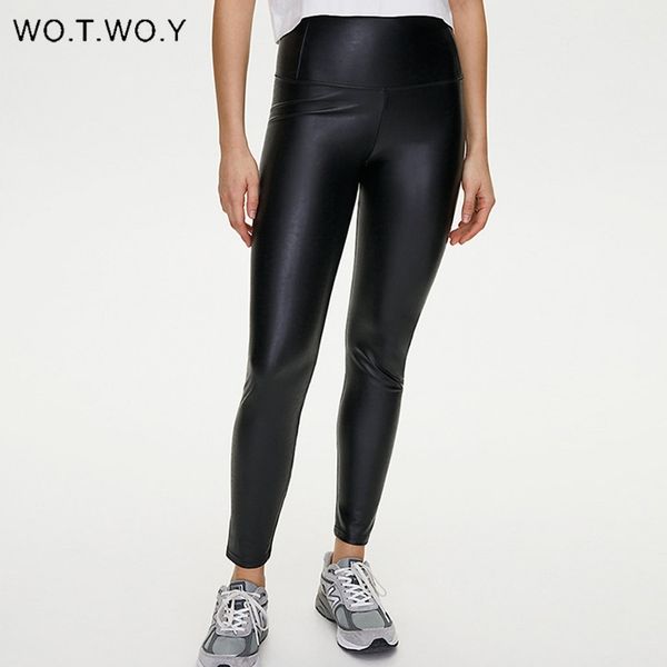 wotwoy fleece high waist skinny leather pants women autumn winter warm pu leather leggings women elastic pencil trousers female 201111, Black;white
wotwoy fleece high waist skinny leather pants women autumn winter warm pu leather leggings women elastic pencil trousers female 201111, Black;white