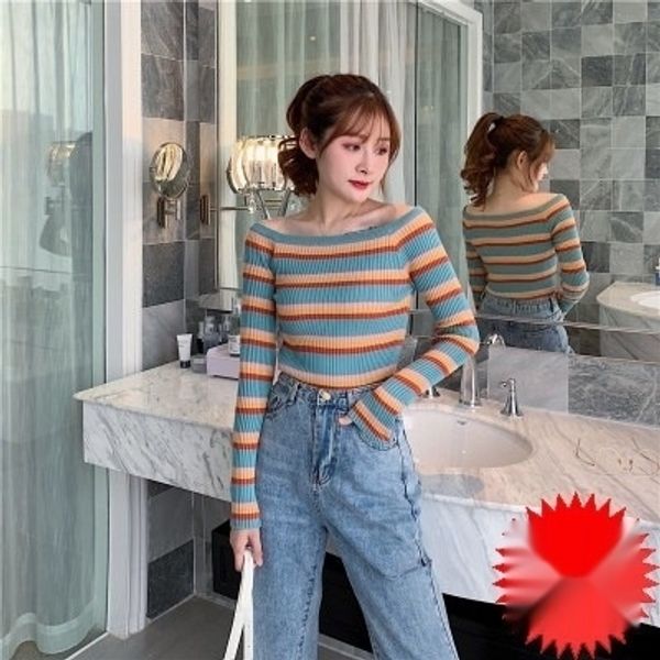 nkck8 женской осень 2019 новой моды тонкой футболка свитер футболка top top stripedshouldershouldershoulder радуга sweaterbknfa, White;black
nkck8 женской осень 2019 новой моды тонкой футболка свитер футболка top top stripedshouldershouldershoulder радуга sweaterbknfa, White;black