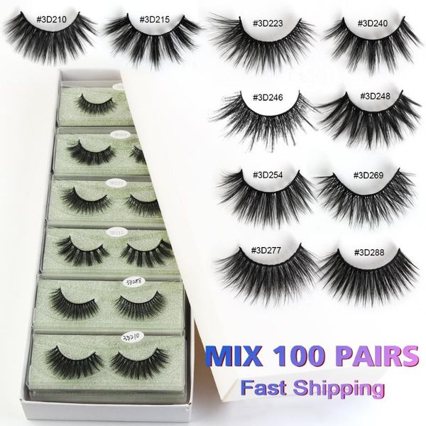 false eyelashes wholesale 20/40/50/100pcs 3d mink lashes natural eyelash makeup thick fake lash in bulk
false eyelashes wholesale 20/40/50/100pcs 3d mink lashes natural eyelash makeup thick fake lash in bulk