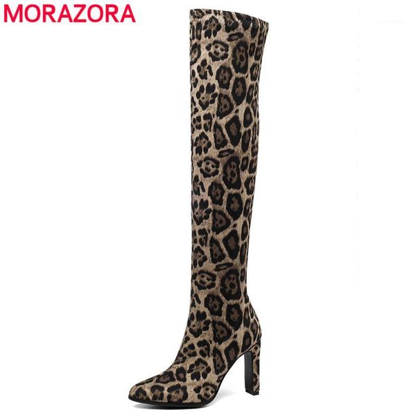 morazora 2020 new over the knee boots women 9cm high heels ladies thigh high boots autumn shoe fashion leopard long female1, Black
morazora 2020 new over the knee boots women 9cm high heels ladies thigh high boots autumn shoe fashion leopard long female1, Black