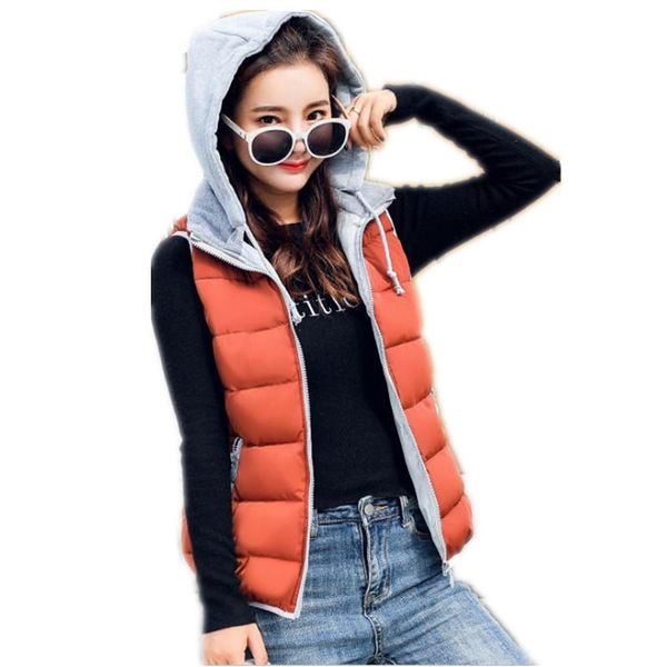 new fashion candy colors autumn winter short women vest 2020 zippers down cotton waistcoat female slim plus size 3xl vest cq2178, Black;white
new fashion candy colors autumn winter short women vest 2020 zippers down cotton waistcoat female slim plus size 3xl vest cq2178, Black;white