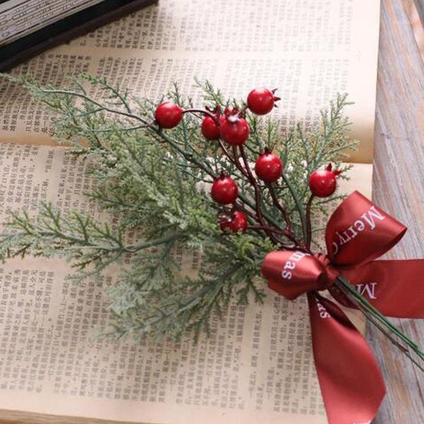decorative flowers & wreaths artificial pine branch red fruit berry for christmas decoration fake flower home party decor arrangement1
decorative flowers & wreaths artificial pine branch red fruit berry for christmas decoration fake flower home party decor arrangement1