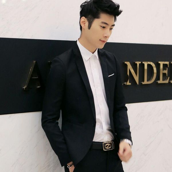 men's suits & blazers 2021 fashion men classic clothes formal business suit blazer slim fit luxury coat jacket1, White;black
men's suits & blazers 2021 fashion men classic clothes formal business suit blazer slim fit luxury coat jacket1, White;black
