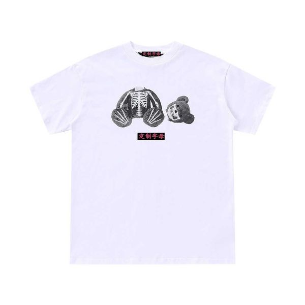 2021 fashion brand skull bear print t-shirt short sleeve men's round neck summer couple women's half, White;black
2021 fashion brand skull bear print t-shirt short sleeve men's round neck summer couple women's half, White;black