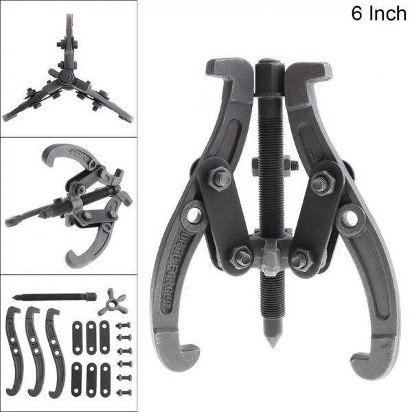 6 inch multifunctional standard carbon steel 2 / 3 bearing puller with 4 single hole for car / mechanical repairing
6 inch multifunctional standard carbon steel 2 / 3 bearing puller with 4 single hole for car / mechanical repairing