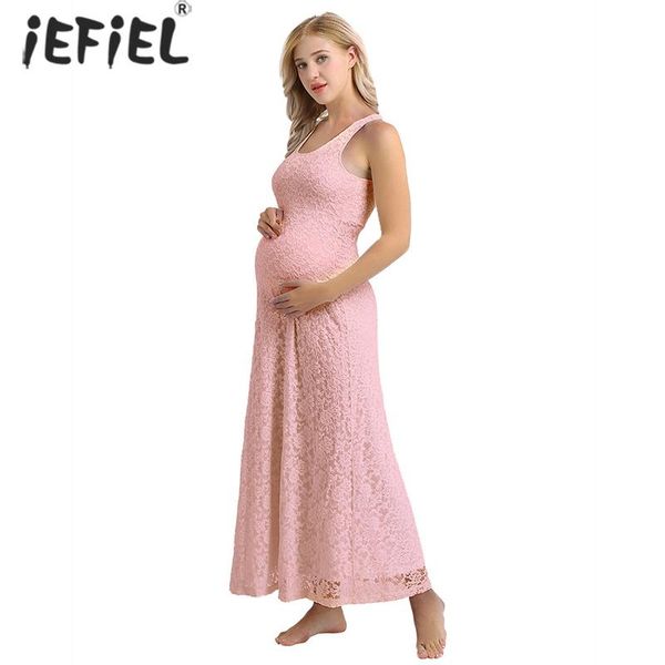 maternity dresses women dress for pography po shoot summer sleeveless lace overlay long maxi pregnancy clothes, White
maternity dresses women dress for pography po shoot summer sleeveless lace overlay long maxi pregnancy clothes, White