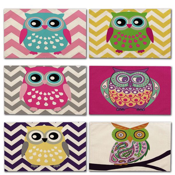 1pcs lovely owl pattern placemat dining table cotton linen drink coasters western pad bowl cup mat 42*32cm home decor ma0026
1pcs lovely owl pattern placemat dining table cotton linen drink coasters western pad bowl cup mat 42*32cm home decor ma0026