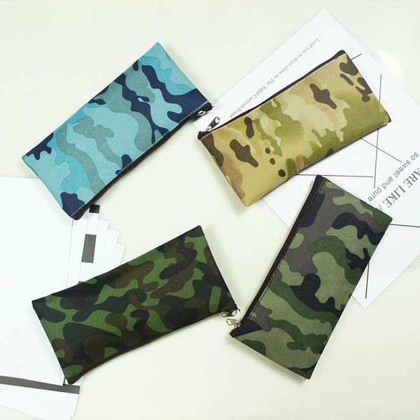 pencil cases creative simple camouflage case bag canvas stationery storage school office supply
pencil cases creative simple camouflage case bag canvas stationery storage school office supply