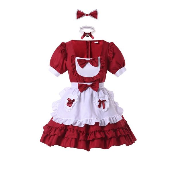 costumes anime cartoon princess clothing japanese lovely lolita maid cosplay school costumes girl party sweet bowknot kawaii clothes za, Black
costumes anime cartoon princess clothing japanese lovely lolita maid cosplay school costumes girl party sweet bowknot kawaii clothes za, Black