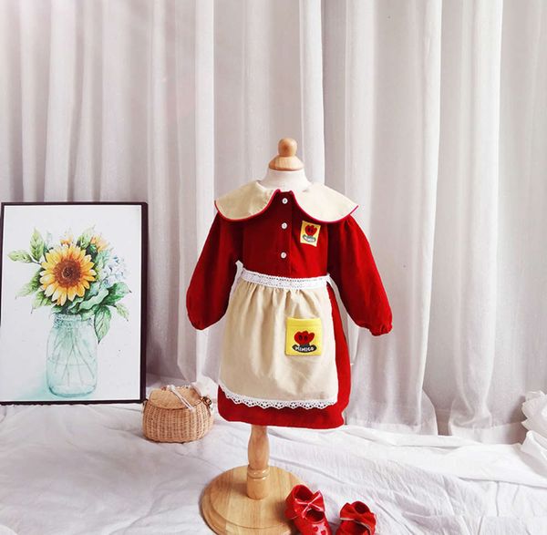 children's drs korean plaid clothing 20 lapel winter girls' thickened skirt baby two piece apron 02vh, Red;yellow
children's drs korean plaid clothing 20 lapel winter girls' thickened skirt baby two piece apron 02vh, Red;yellow