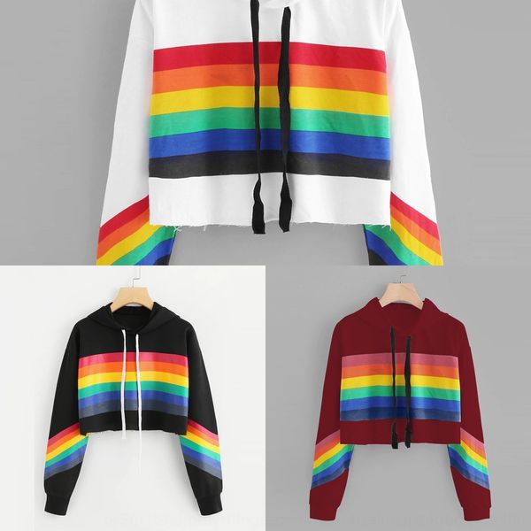hooded casual sports loose rainbow striped for women hooded casual sweater sweatersports loose rainbow striped sweater for women hasdt hasdt, Black
hooded casual sports loose rainbow striped for women hooded casual sweater sweatersports loose rainbow striped sweater for women hasdt hasdt, Black