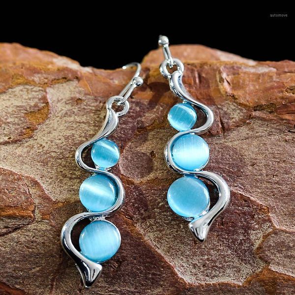 drop shipping fashion beaded earrings resin blue moonstone dangle earring jewelry charm women twist hook earring1, Silver
drop shipping fashion beaded earrings resin blue moonstone dangle earring jewelry charm women twist hook earring1, Silver