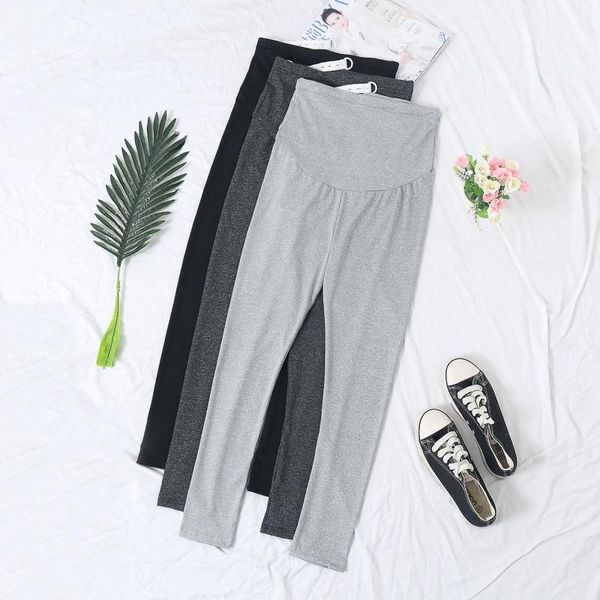 p shoot summer thin section pregnant women solid color capri pants outer wear base versatile skinny pants elasticity materni, White
p shoot summer thin section pregnant women solid color capri pants outer wear base versatile skinny pants elasticity materni, White