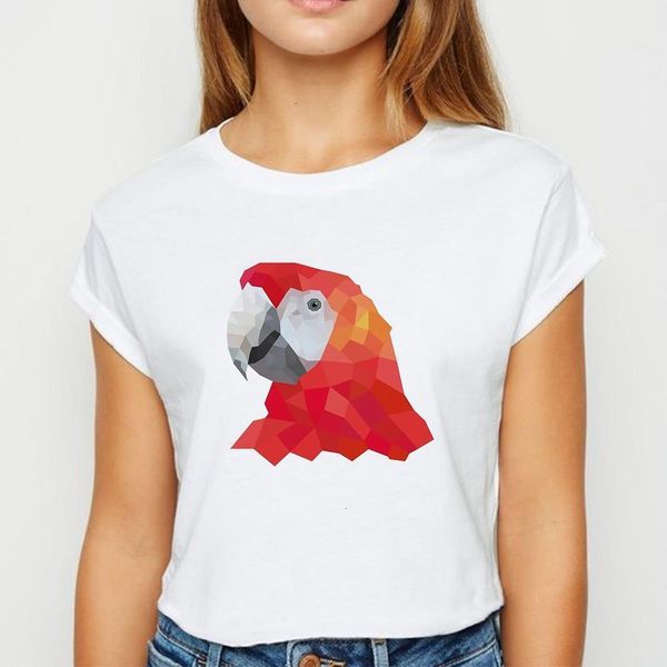 fashion animals parrot t shirt women spring summer tshirt creative funny versatile tee shirt ropa mujer round collar t-shirts, White
fashion animals parrot t shirt women spring summer tshirt creative funny versatile tee shirt ropa mujer round collar t-shirts, White
