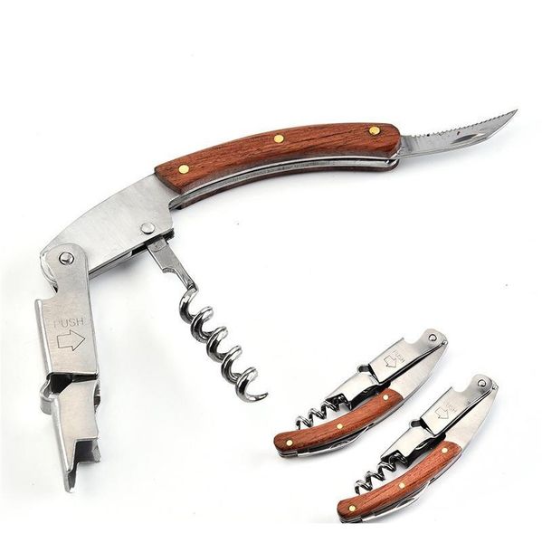 non-slip wood handle corkscrew knife pull tap double hinged beer red wine opener stainless steel bottle opener bar wmtlqo pets2010
non-slip wood handle corkscrew knife pull tap double hinged beer red wine opener stainless steel bottle opener bar wmtlqo pets2010