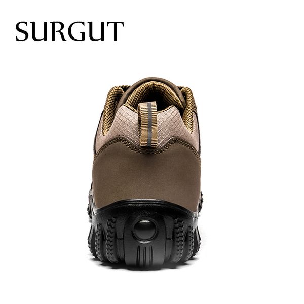 surgut big size spring genuine leather men's shoes lace-up man outdoor casual shoes thick bottom stitch non-slip male shoes 201009, Black
surgut big size spring genuine leather men's shoes lace-up man outdoor casual shoes thick bottom stitch non-slip male shoes 201009, Black
