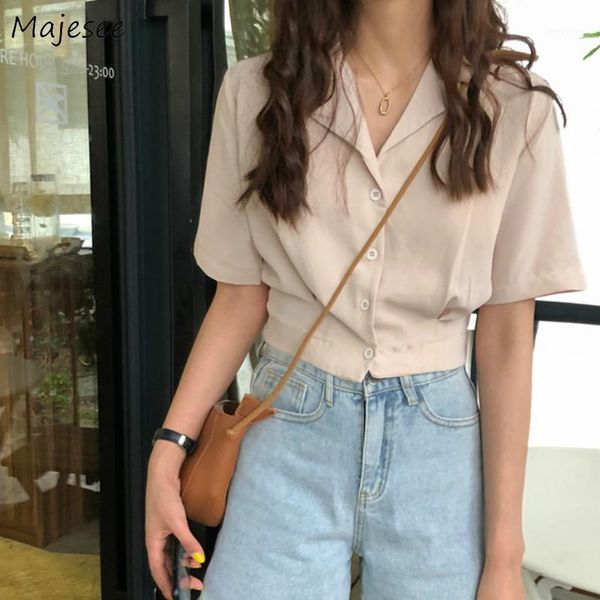 blouse women short sleeve vintage solid harajuku all-match ulzzang lovely stylish popular trendy womens shirts turn-down collar1, White
blouse women short sleeve vintage solid harajuku all-match ulzzang lovely stylish popular trendy womens shirts turn-down collar1, White