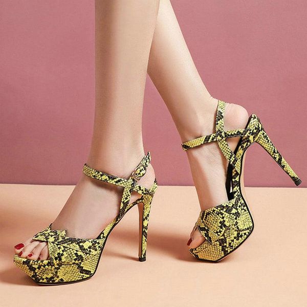 brand women snake print thin high heel sandals fashion buckle open toe summer sandals ladies platform party shoes woman, Black
brand women snake print thin high heel sandals fashion buckle open toe summer sandals ladies platform party shoes woman, Black