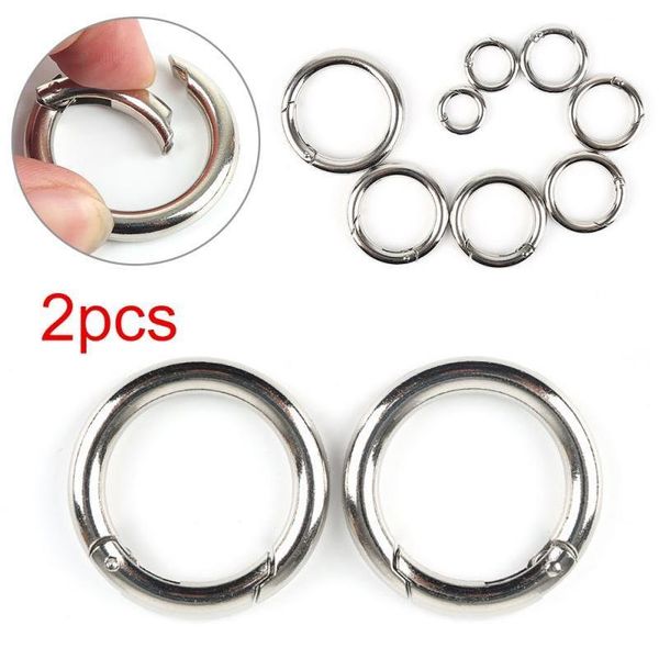 new 2 pcs multi-size o-ring buckles round push gate snap open hooks spring ring key carabiner snap key chain campin jllmlo
new 2 pcs multi-size o-ring buckles round push gate snap open hooks spring ring key carabiner snap key chain campin jllmlo