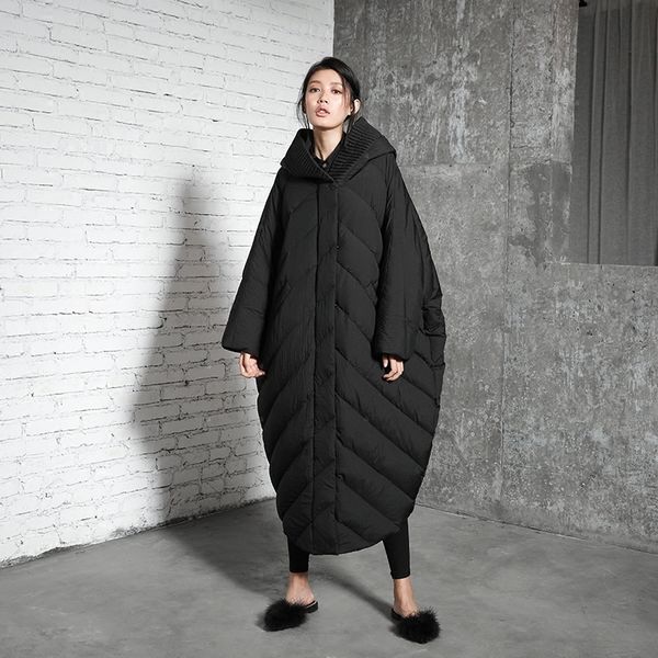 winter cocoon coat bat sleeved fashion style loose and causal trend womens super long super plus size down jacket hood parkas 201119, Black
winter cocoon coat bat sleeved fashion style loose and causal trend womens super long super plus size down jacket hood parkas 201119, Black
