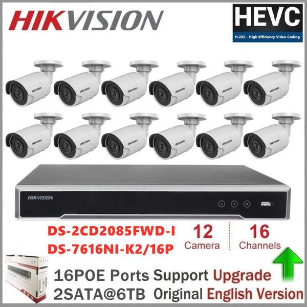 hikvision 4k poe nvr kit 16 channel 12pcs hd 8mp poe dome ip camera h.265 with audio function p2p nvr kit cctv camera system
hikvision 4k poe nvr kit 16 channel 12pcs hd 8mp poe dome ip camera h.265 with audio function p2p nvr kit cctv camera system