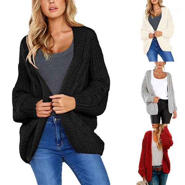 women's knits & tees 2021 women open front cardigan sweaters winter sweater knitted long sleeve knitwear girl casual outerwear femme 1, White
women's knits & tees 2021 women open front cardigan sweaters winter sweater knitted long sleeve knitwear girl casual outerwear femme 1, White