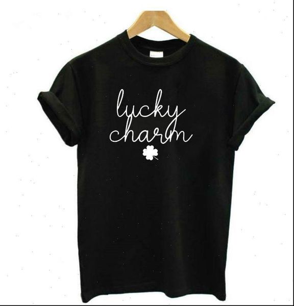 lucky charm letter print t shirt women short sleeve o neck loose tshirt 2021 summer women tee shirt camisetas mujer, White
lucky charm letter print t shirt women short sleeve o neck loose tshirt 2021 summer women tee shirt camisetas mujer, White
