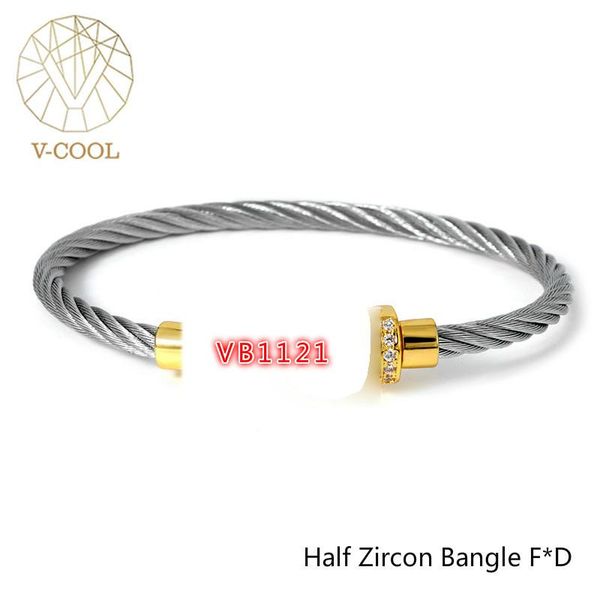 new multicolor stainless steel bracelet women men half zircon bangle f**d horseshoe magnetic buckle 4mm bracelets vb1121, Golden;silver
new multicolor stainless steel bracelet women men half zircon bangle f**d horseshoe magnetic buckle 4mm bracelets vb1121, Golden;silver