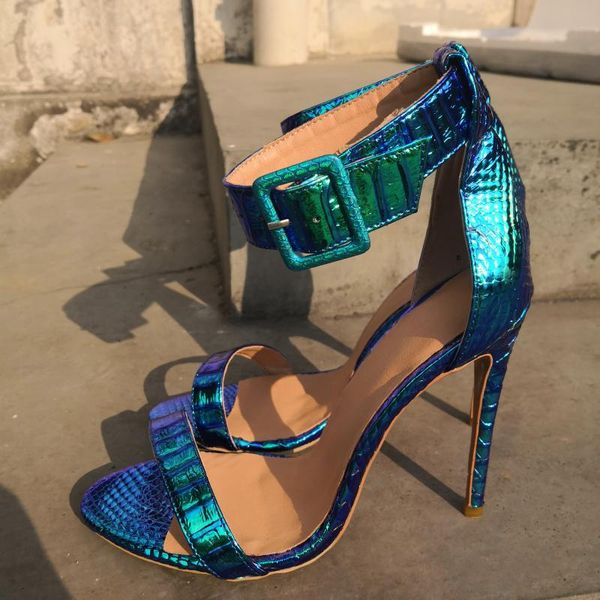 charm2021 european and american extra large size express super high heel bright color show party gorgeous one word belt lad, Black
charm2021 european and american extra large size express super high heel bright color show party gorgeous one word belt lad, Black
