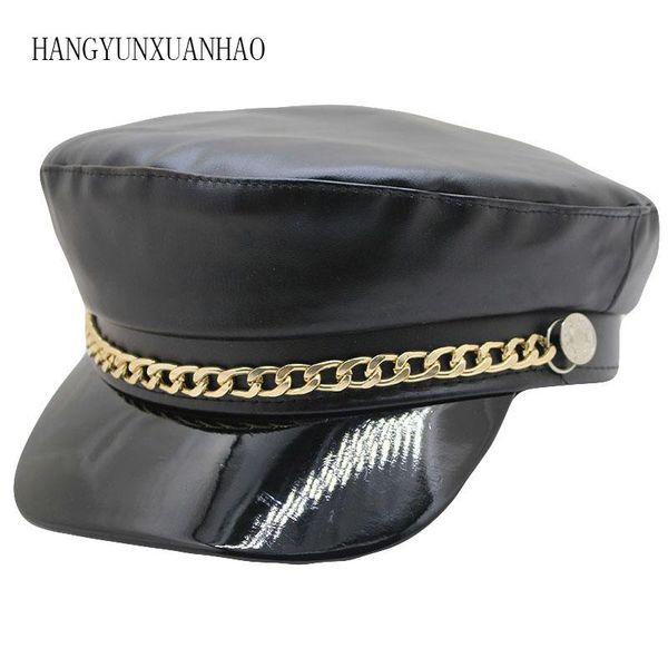 berets pu leather beret hats for women winter flat cap female boina feminina fashion autumn bone gorras painter, Blue;gray
berets pu leather beret hats for women winter flat cap female boina feminina fashion autumn bone gorras painter, Blue;gray