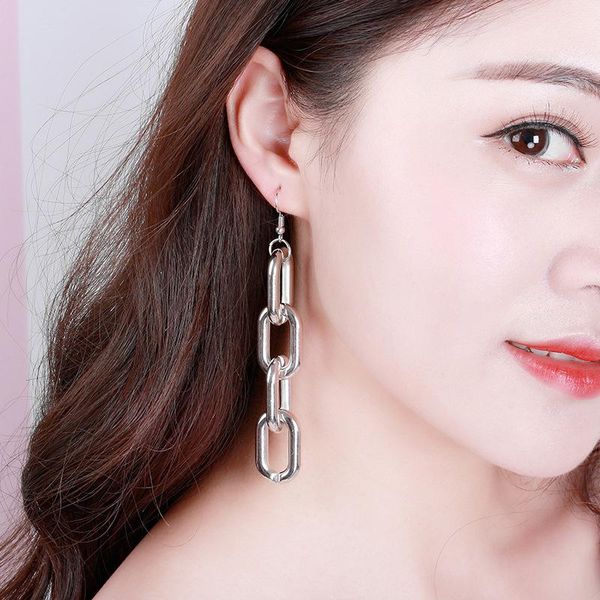 dangle & chandelier punk style tassel earrings chain long for women statement gold silver color big link drop earring
dangle & chandelier punk style tassel earrings chain long for women statement gold silver color big link drop earring