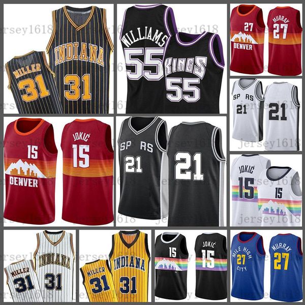 2021 new denver 15 jason reggie tim chris 55 williams miller 21 nikola webber jokic basketball jersey mesh retro, Black;red
2021 new denver 15 jason reggie tim chris 55 williams miller 21 nikola webber jokic basketball jersey mesh retro, Black;red