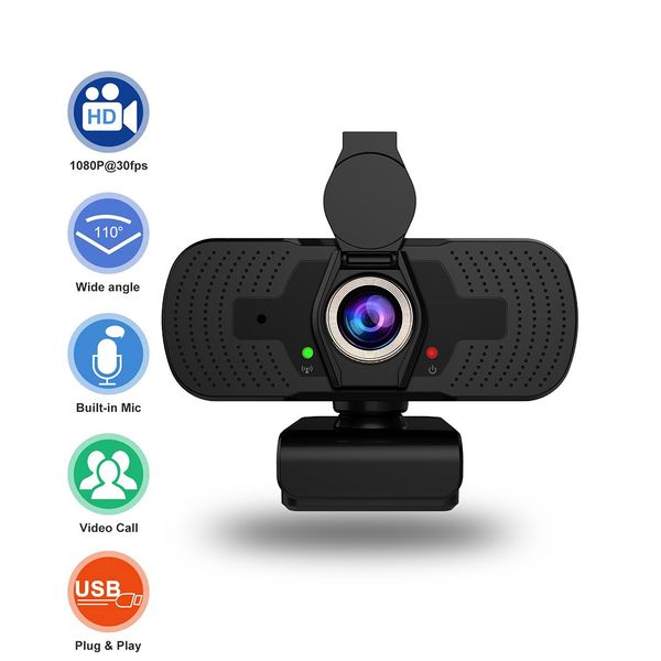1080p hd webcam with privacy cover & tripod & microphone streaming computer web camera cam video recording for pc deskwork
1080p hd webcam with privacy cover & tripod & microphone streaming computer web camera cam video recording for pc deskwork