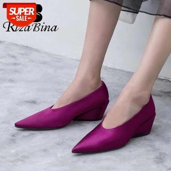 rizabina new women pumps real leather pointed toe women shoes wedges party lady office casual female footwear size 33-43 #uf7k
rizabina new women pumps real leather pointed toe women shoes wedges party lady office casual female footwear size 33-43 #uf7k