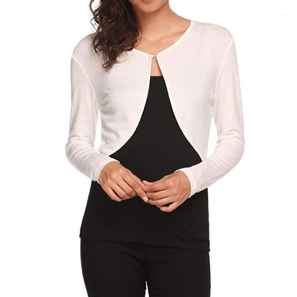 women warm 2019 chaqueta mujer long sleeve bolero shrug light knit cardigan solid color open front cape short jackets1, Black;brown
women warm 2019 chaqueta mujer long sleeve bolero shrug light knit cardigan solid color open front cape short jackets1, Black;brown