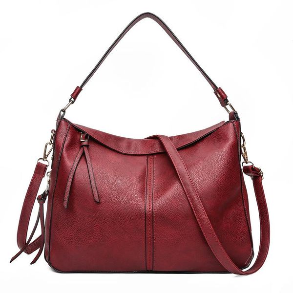 shoulder bags fashion women's handbag 2021 european and american bag leisure simple soft leather
shoulder bags fashion women's handbag 2021 european and american bag leisure simple soft leather